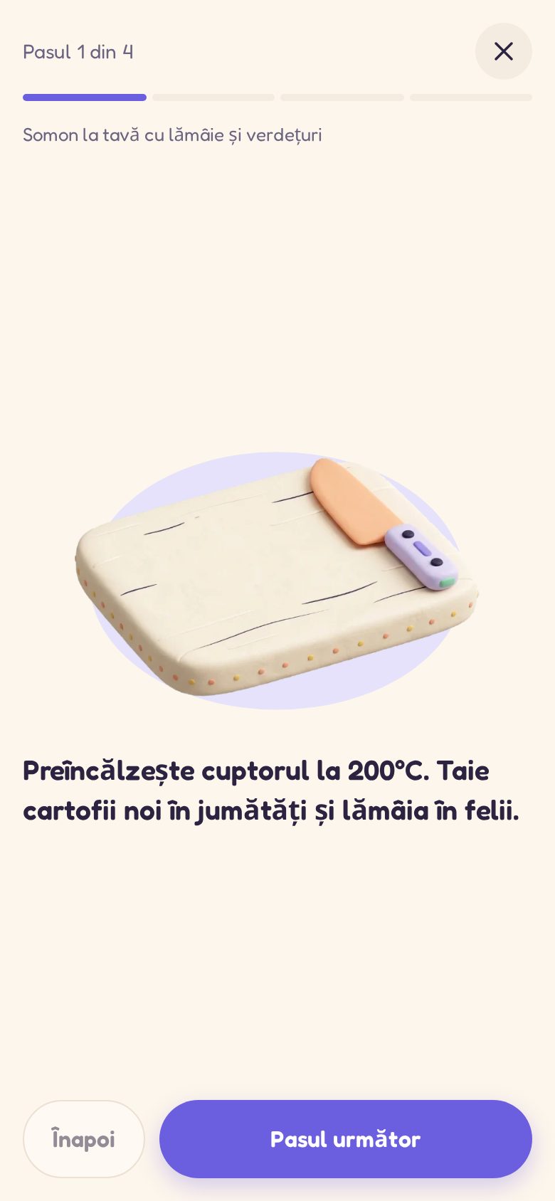 Gătește pas cu pas, cu o poză pentru fiecare etapă
